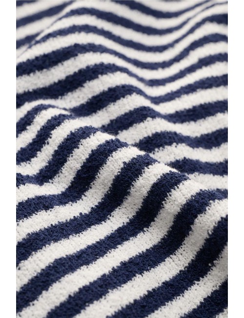 FILIPPO DE LAURENTIIS T-shirt rayas azul y blanco