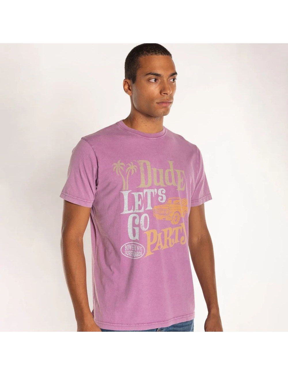 Camiseta manga corta Dude acid orchid