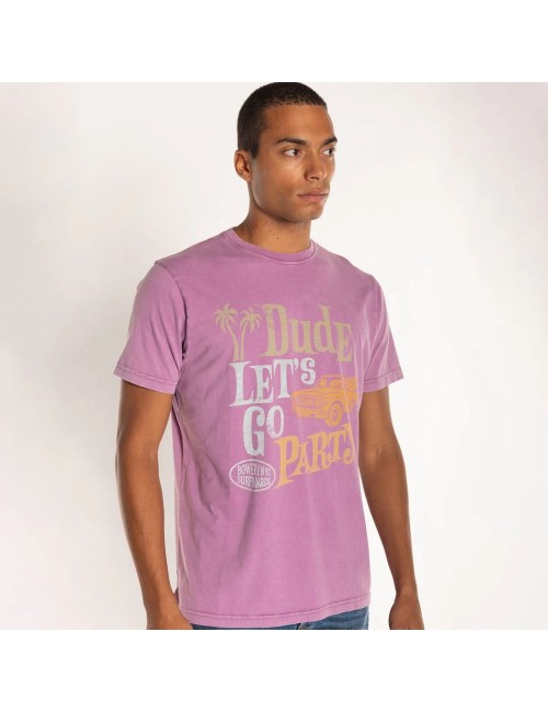 Camiseta manga corta Dude acid orchid