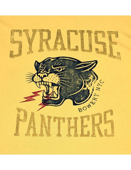 Camiseta manga corta Panthers amarillo mostaza