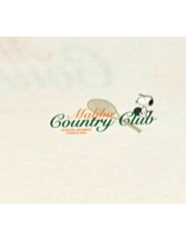 Camiseta blanca manga corta Malibu Country Clubs con Snoopy Peanuts 2