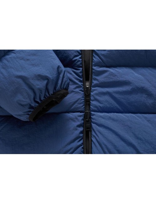 Cazadora reversible Herno azul en tejido ripstop en Almirante Seis