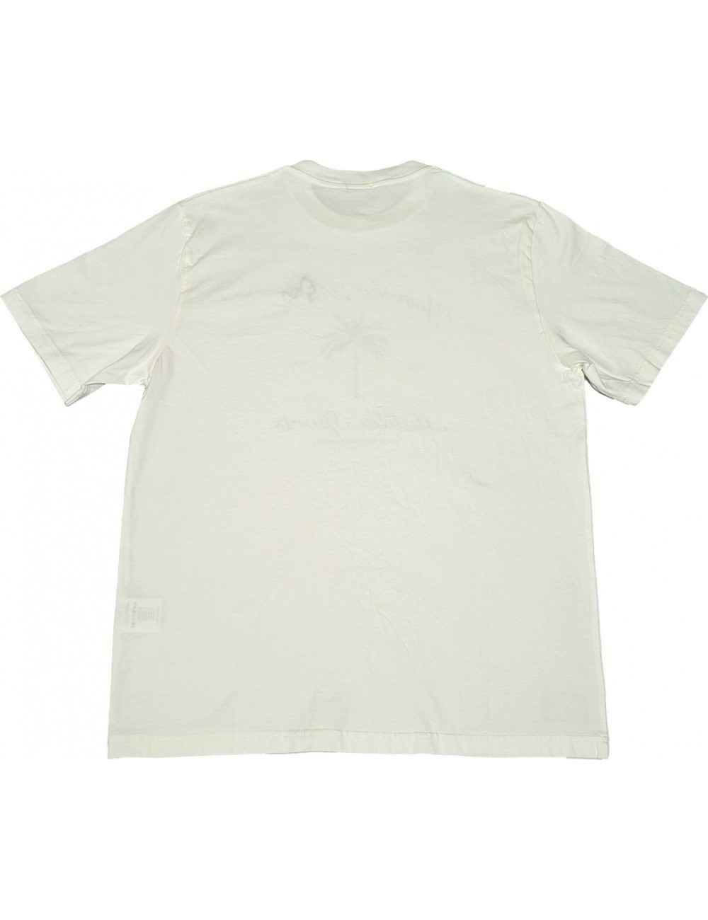 Camiseta blanca manga corta Football
