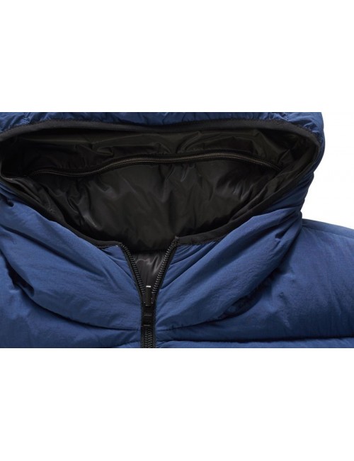 Cazadora reversible Herno azul en tejido ripstop en Almirante Seis