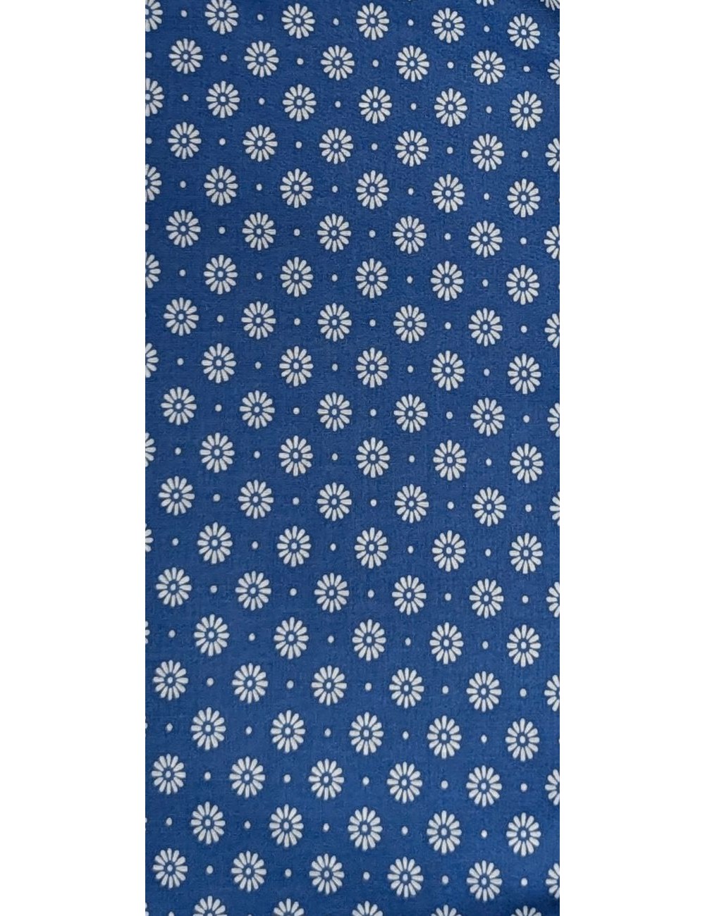 Fedeli camisa Sean Panamino estampado margarita sobre fondo azul