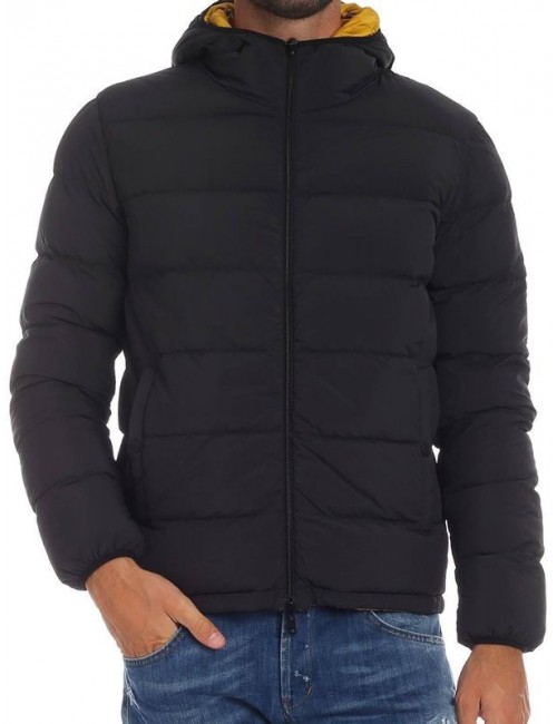 Cazadora reversible Herno verde en tejido ripstop en Almirante Seis