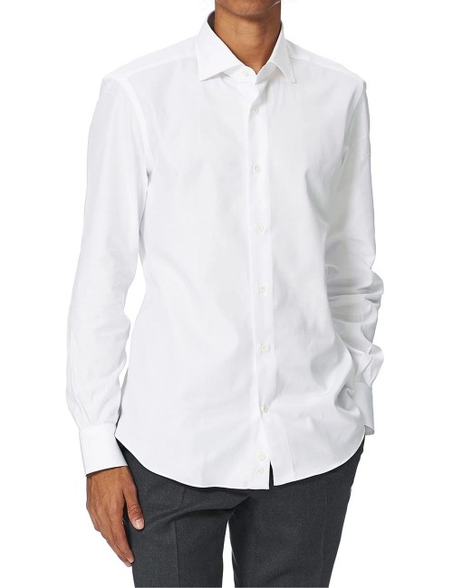 Mazzarelli camisa blanca popelín Green Stone Almirante Seis Madrid