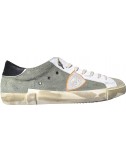 Philippe Model sneaker prsx mixage verde blanco