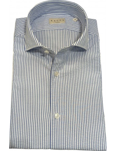 Xacus camisa manga larga rayas azules