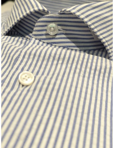 Xacus camisa manga larga rayas azules 2