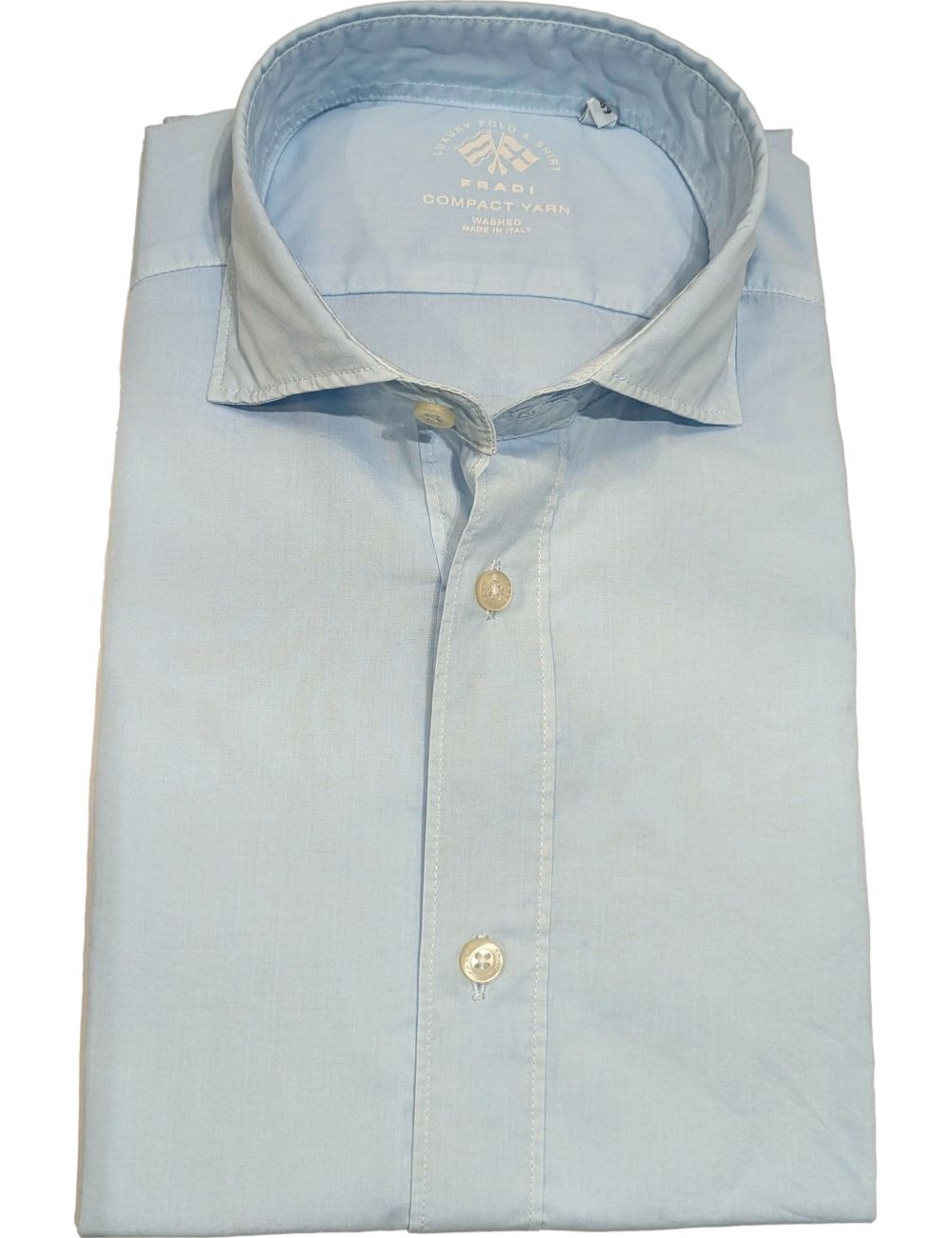 Camisa azul claro Fradi algodón | Almirante Seis Madrid