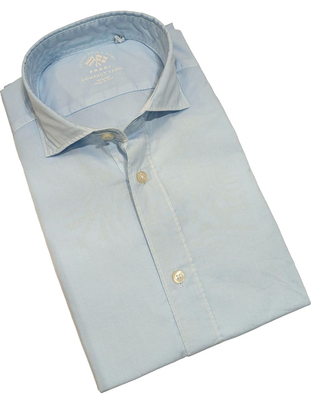 Camisa azul claro Fradi algodón | Almirante Seis Madrid