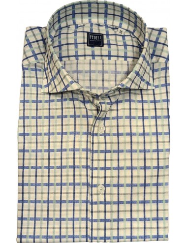 Camisa Fedeli sean panamino cuadros | Ego Madrid