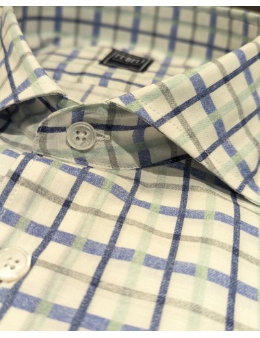 Camisa Fedeli sean panamino cuadros | Ego Madrid 2