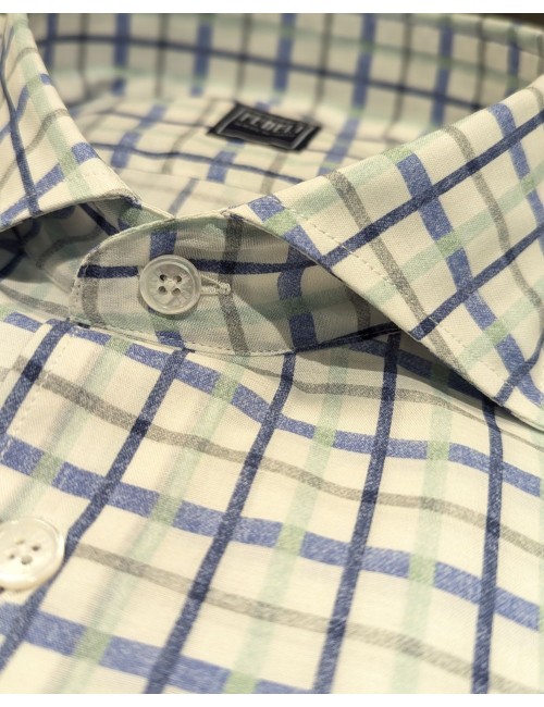 Camisa Fedeli sean panamino cuadros | Ego Madrid