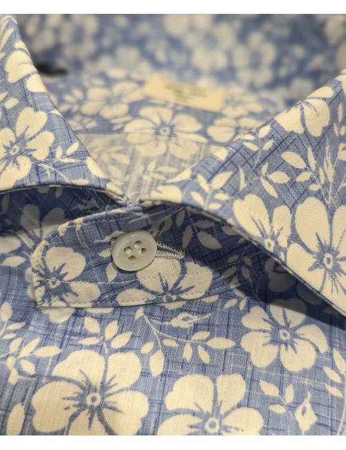 Mazzarelli camisa Green Stone doble estampado | Almirante Seis Madrid