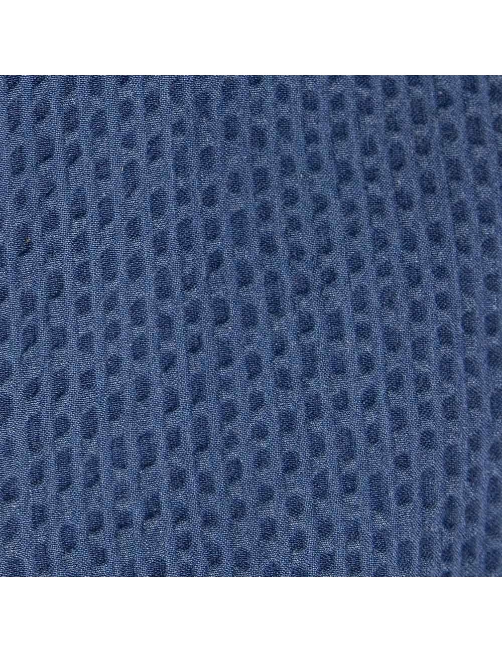 Camisa Mazzarelli azul seersuker lavada online | Ego - Almirante Seis