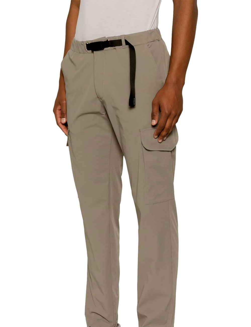 White Sand pantalon gris topo tejido elástico | Ego Madrid tienda