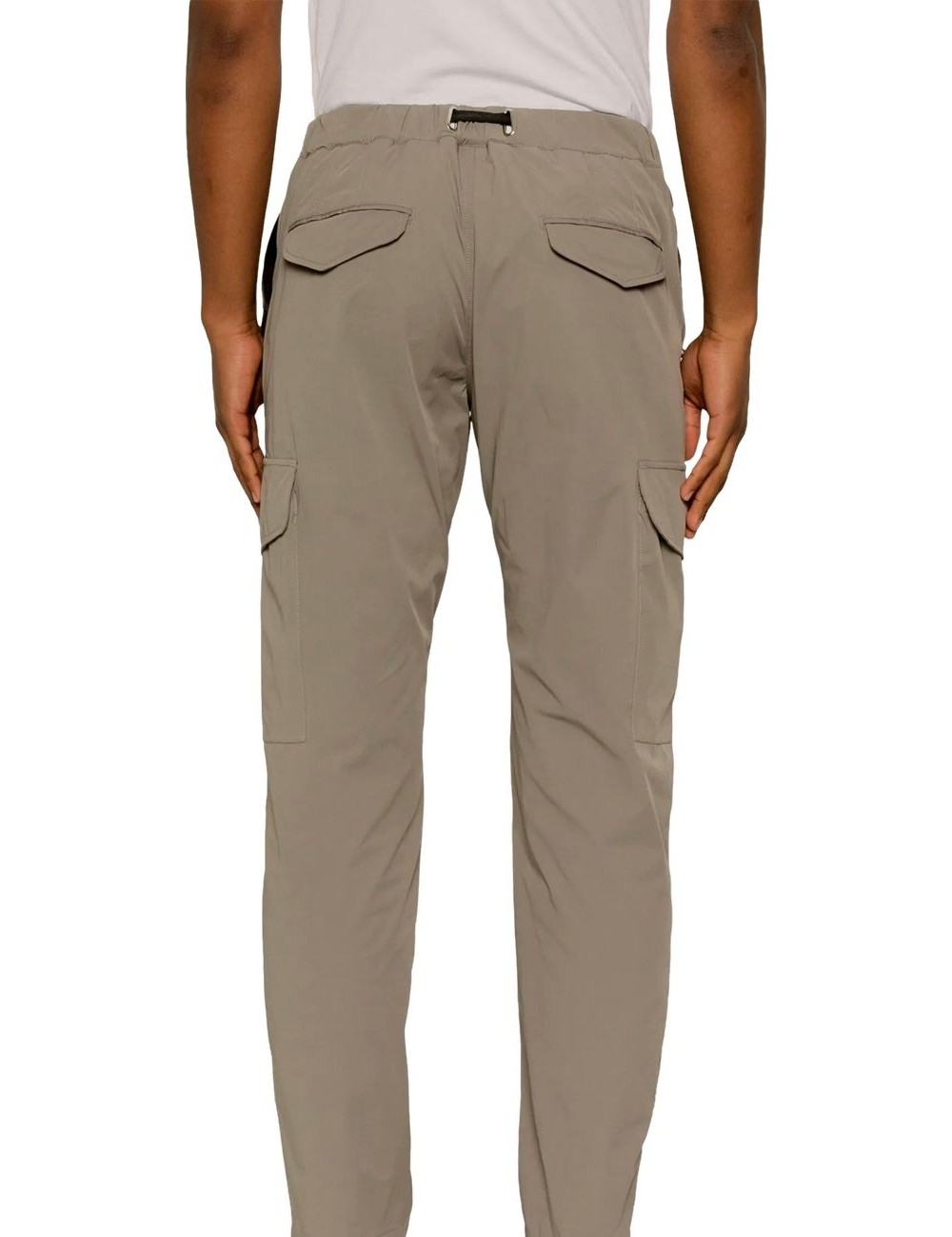 White Sand pantalon gris topo tejido elástico | Ego Madrid tienda