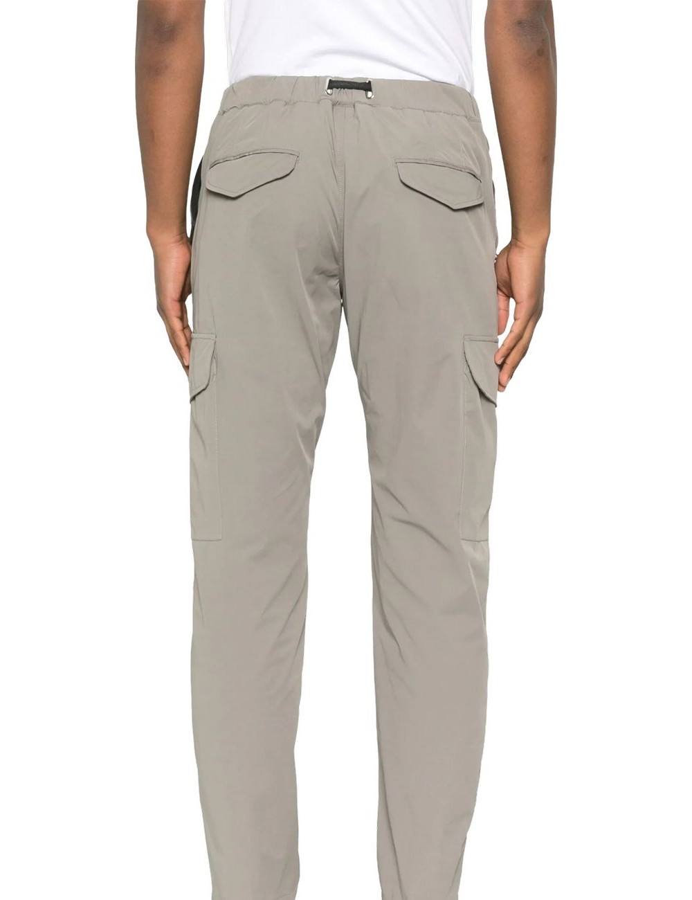 White Sand pantalon gris claro tejido elástico | Ego Madrid tienda