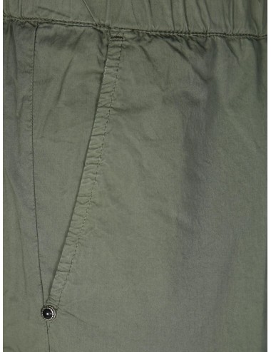 WHITE SAND pantalon Robert slim verde algodón | Ego Madrid 2