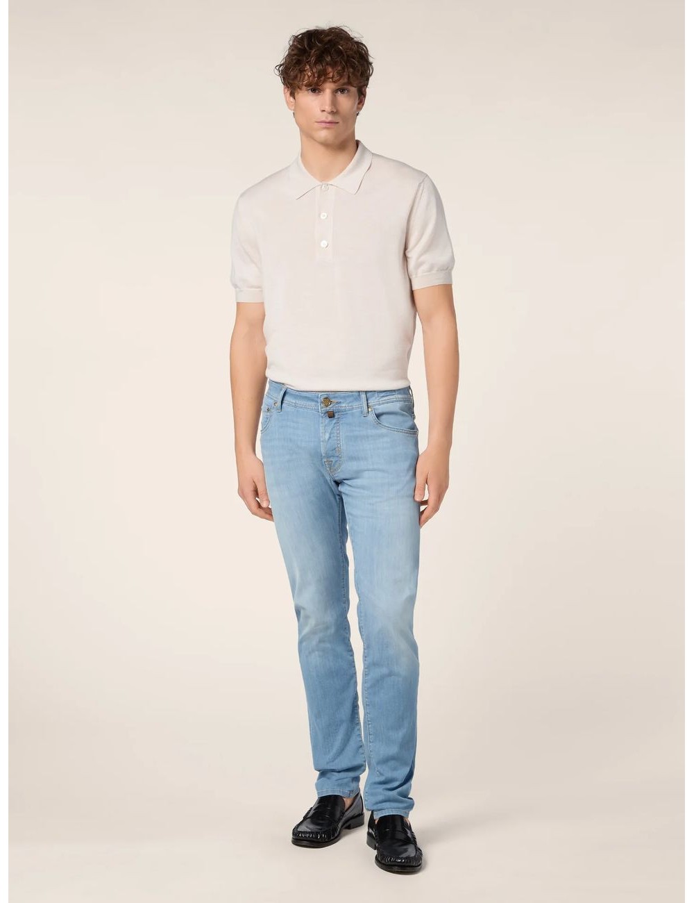 Jacob Cohën Jeans Bard elastico fino lavado azul claro | Ego Madrid