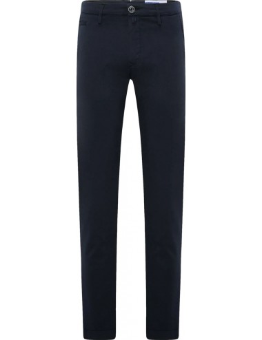 Jacob Cohën pantalon chino Bobby gabardina azul marino