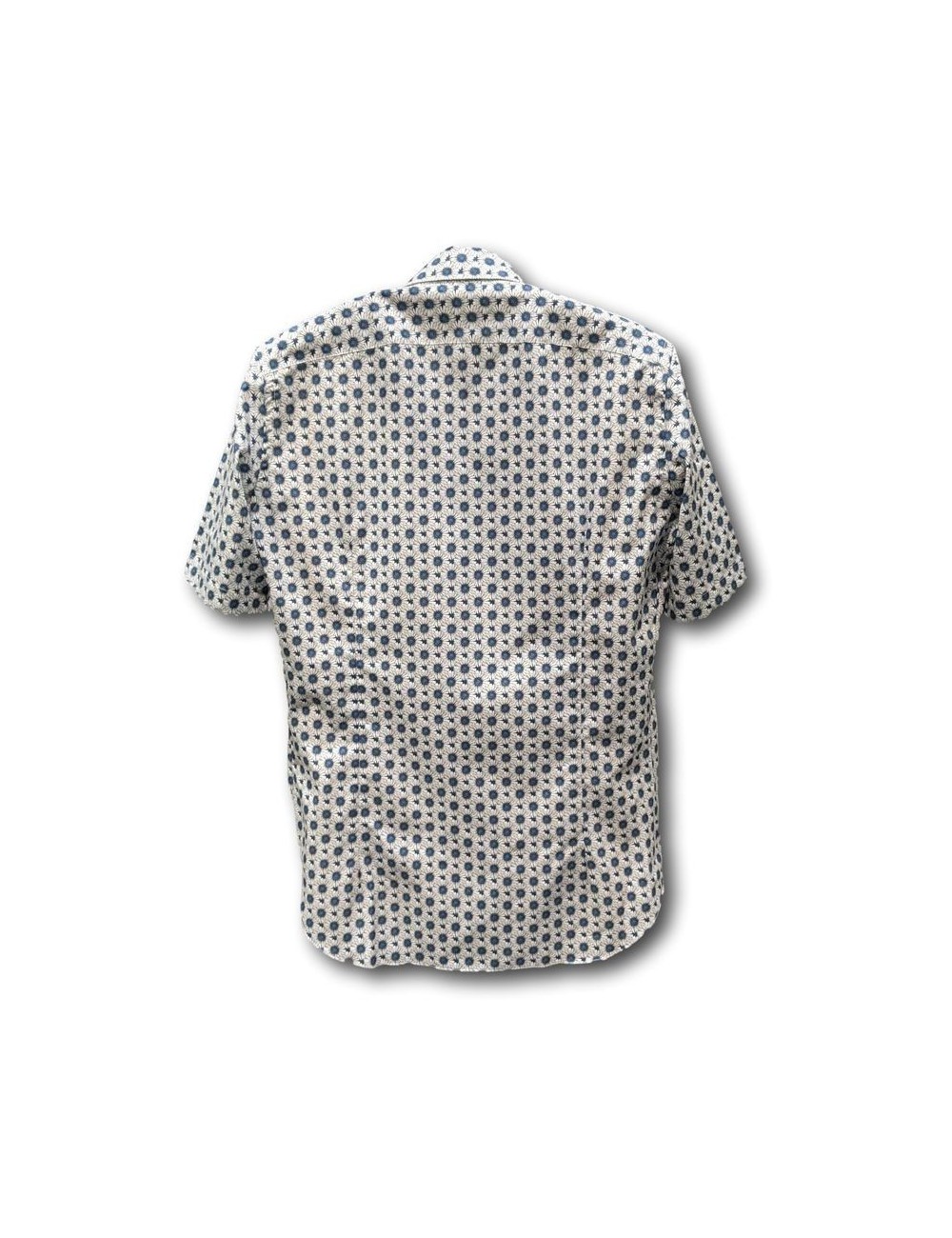 Camisa algodón 100%  Mazzarelli estampado margaritas en Almirante Seis