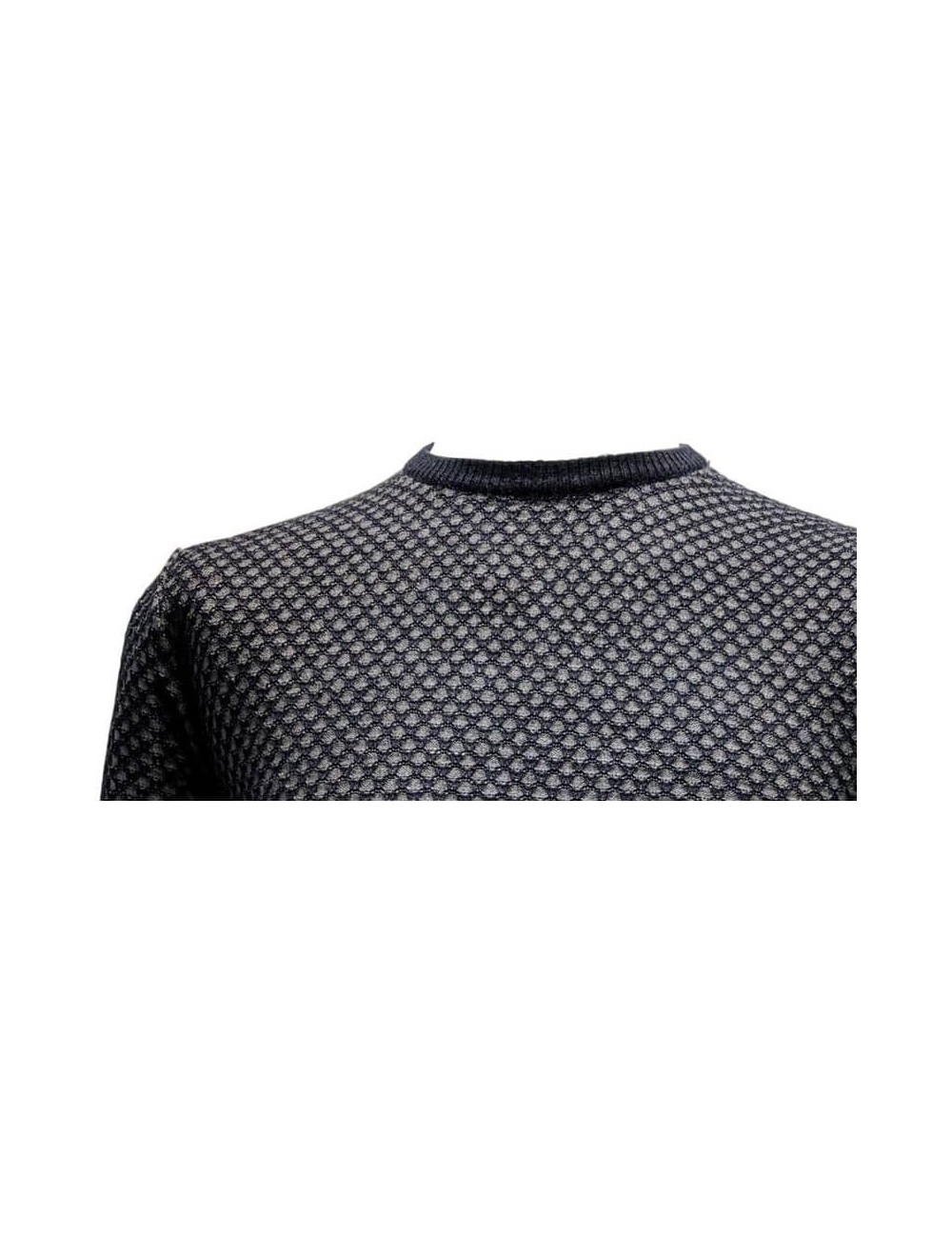 Jersey en fantasía de Lubiam azul | Ego Madrid