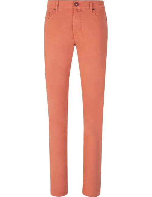Jacob Cohën gabardina algodón coral | Almirante Seis tienda