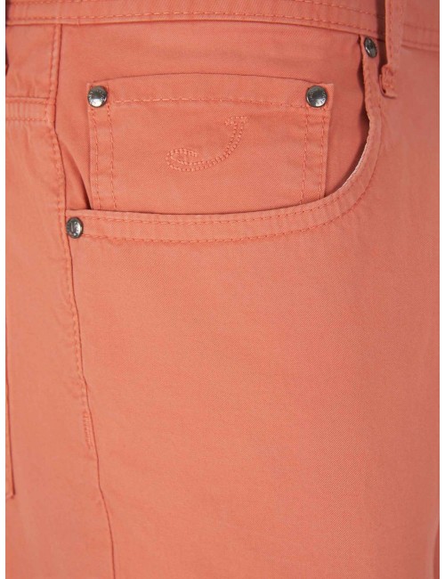 Jacob Cohën gabardina algodón coral | Almirante Seis tienda