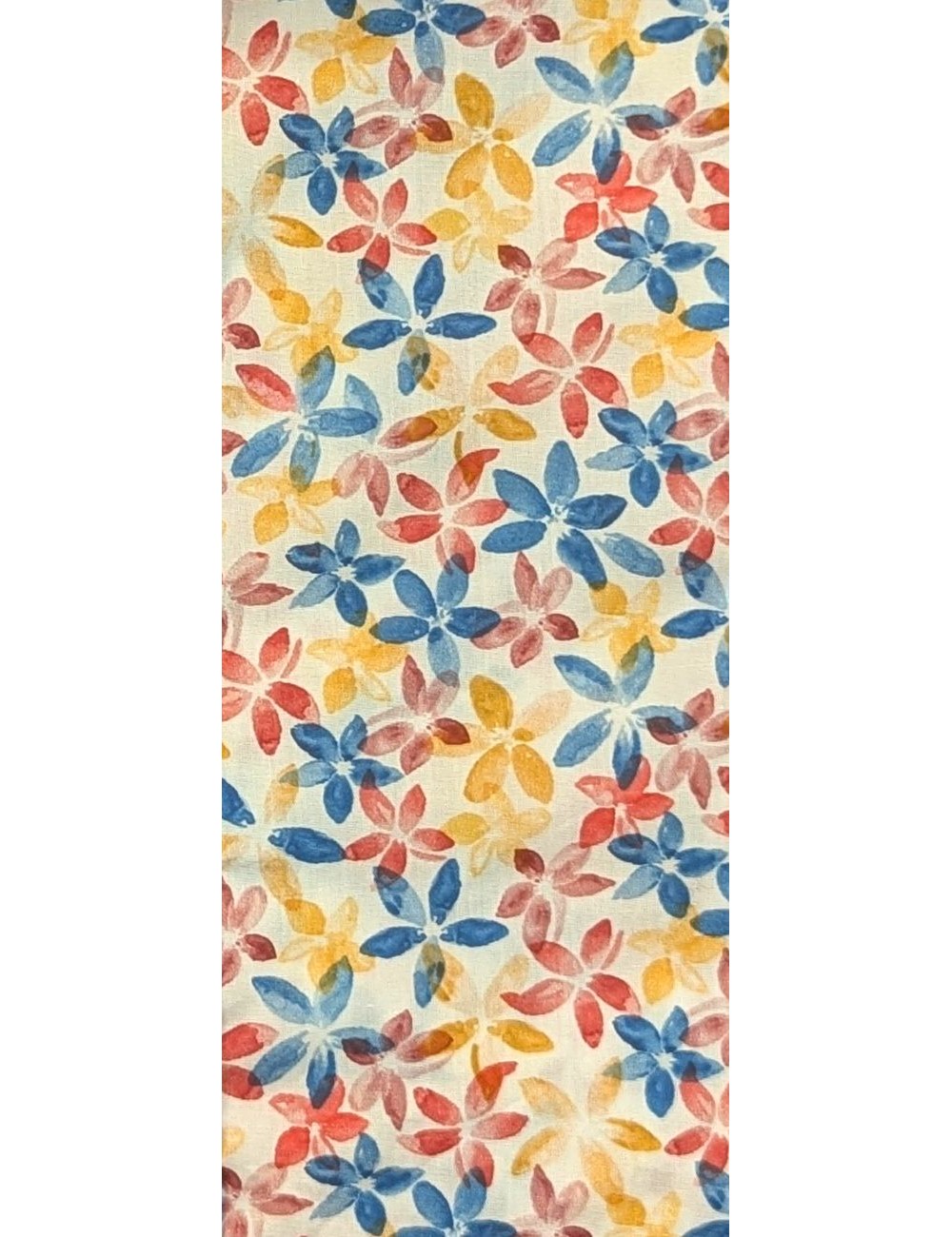 Altemflower camisa fondo blanco estampado flores multicolor | Ego