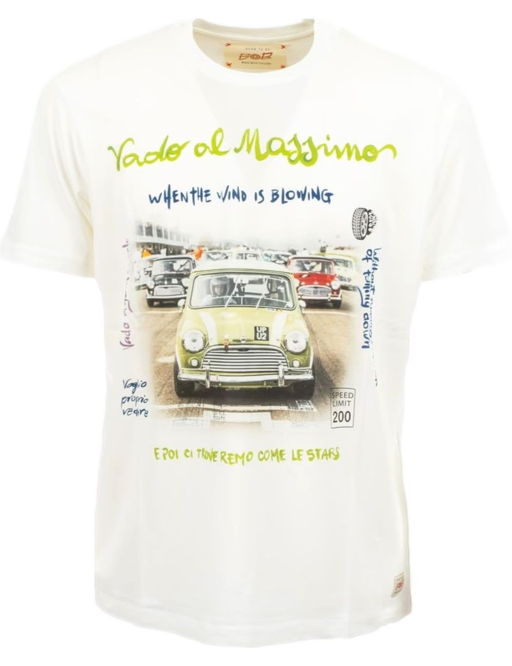 BOB Camiseta Vado al Massimmo blanca manga corta