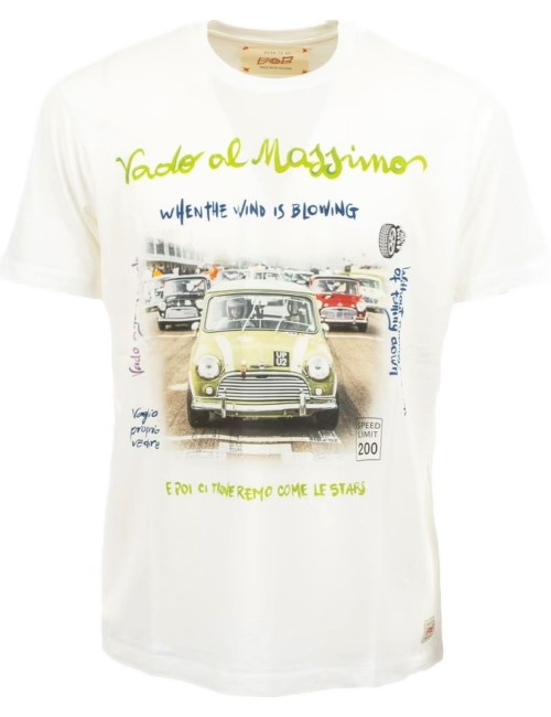 BOB Camiseta Vado al Massimmo blanca manga corta
