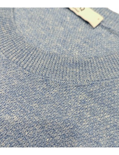 MASQ camiseta jersey en manga corta azul cielo lino algodón | Ego Madrid 2