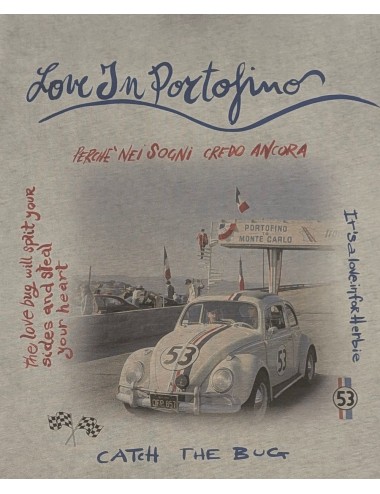 BoB camiseta gris manga corta Love in Portofino 2