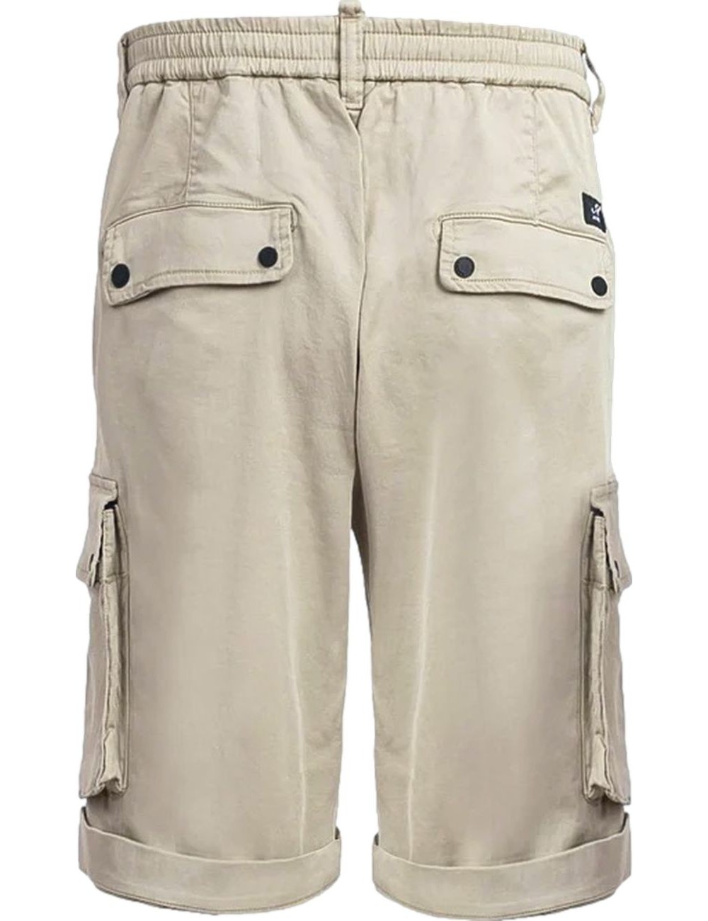 MASON'S Bermudas cargo Chile Athleisure gris piedra claro