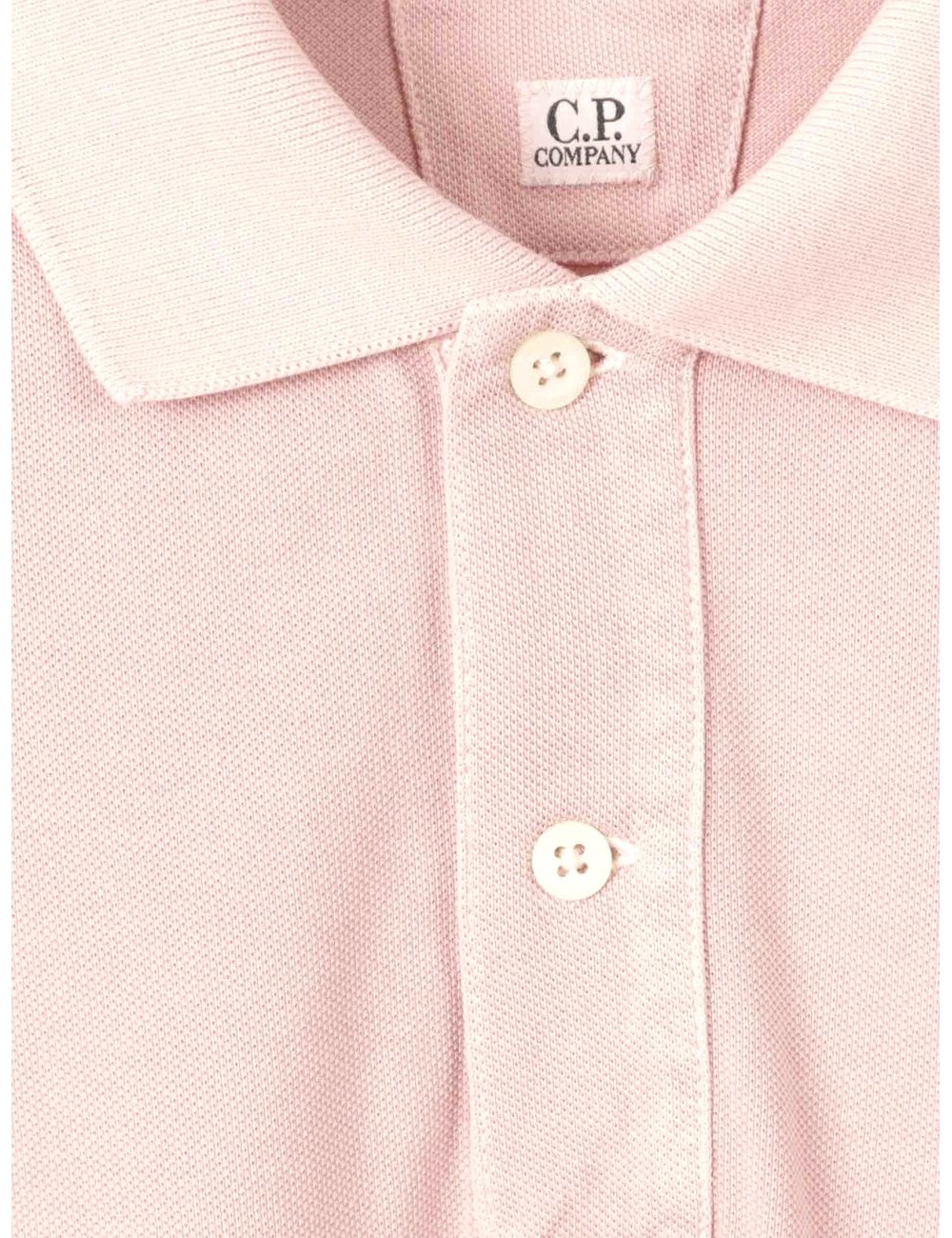 Ego Madrid | CP Company polo piquet resyst dyed  rosa claro