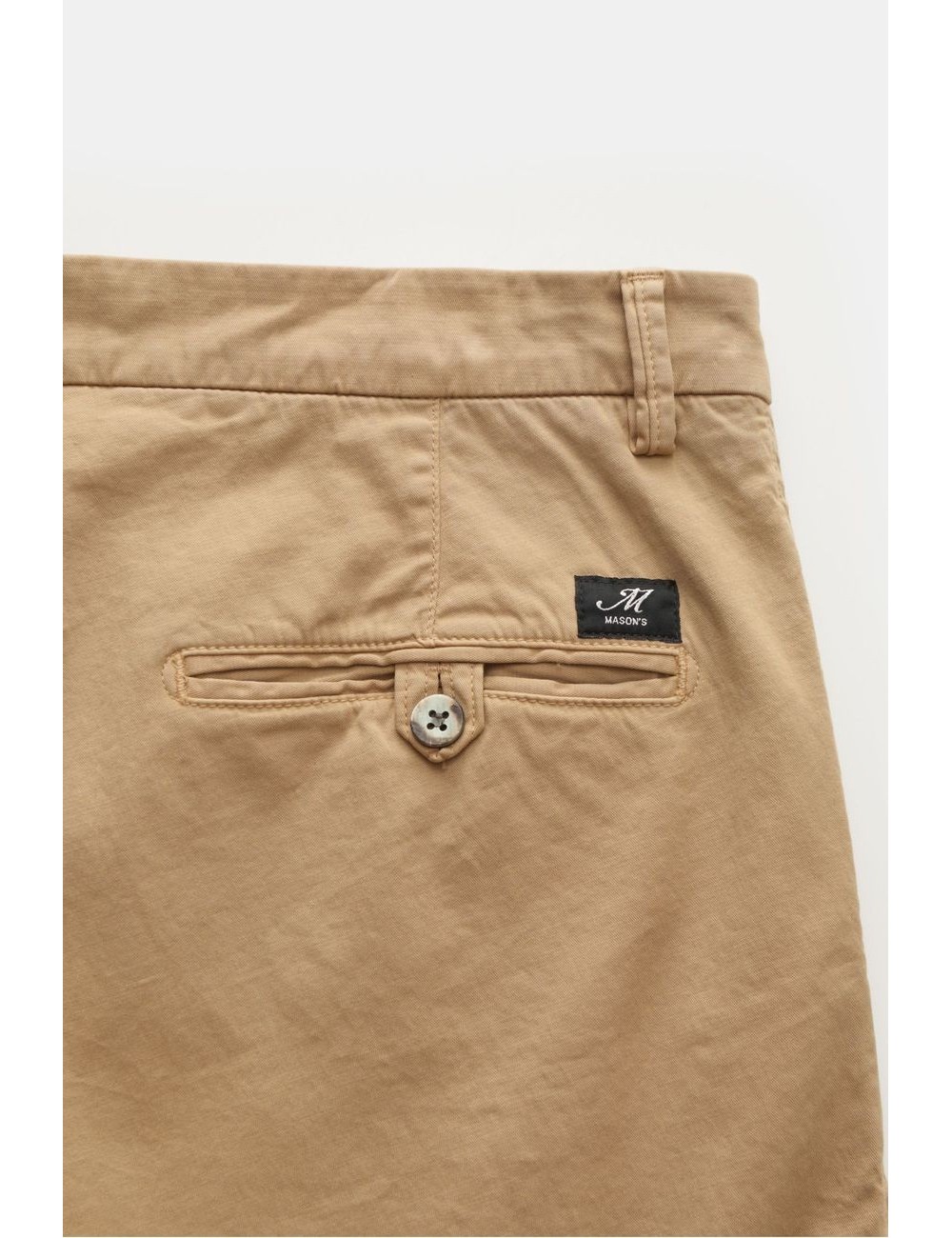 Bermuda elástica fina beige de Mason's  | Almirante Seis Madrid
