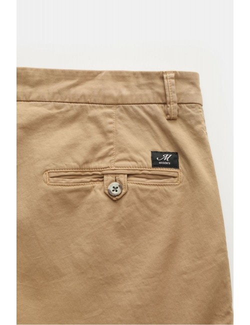 Bermuda elástica fina beige de Mason's  | Almirante Seis Madrid