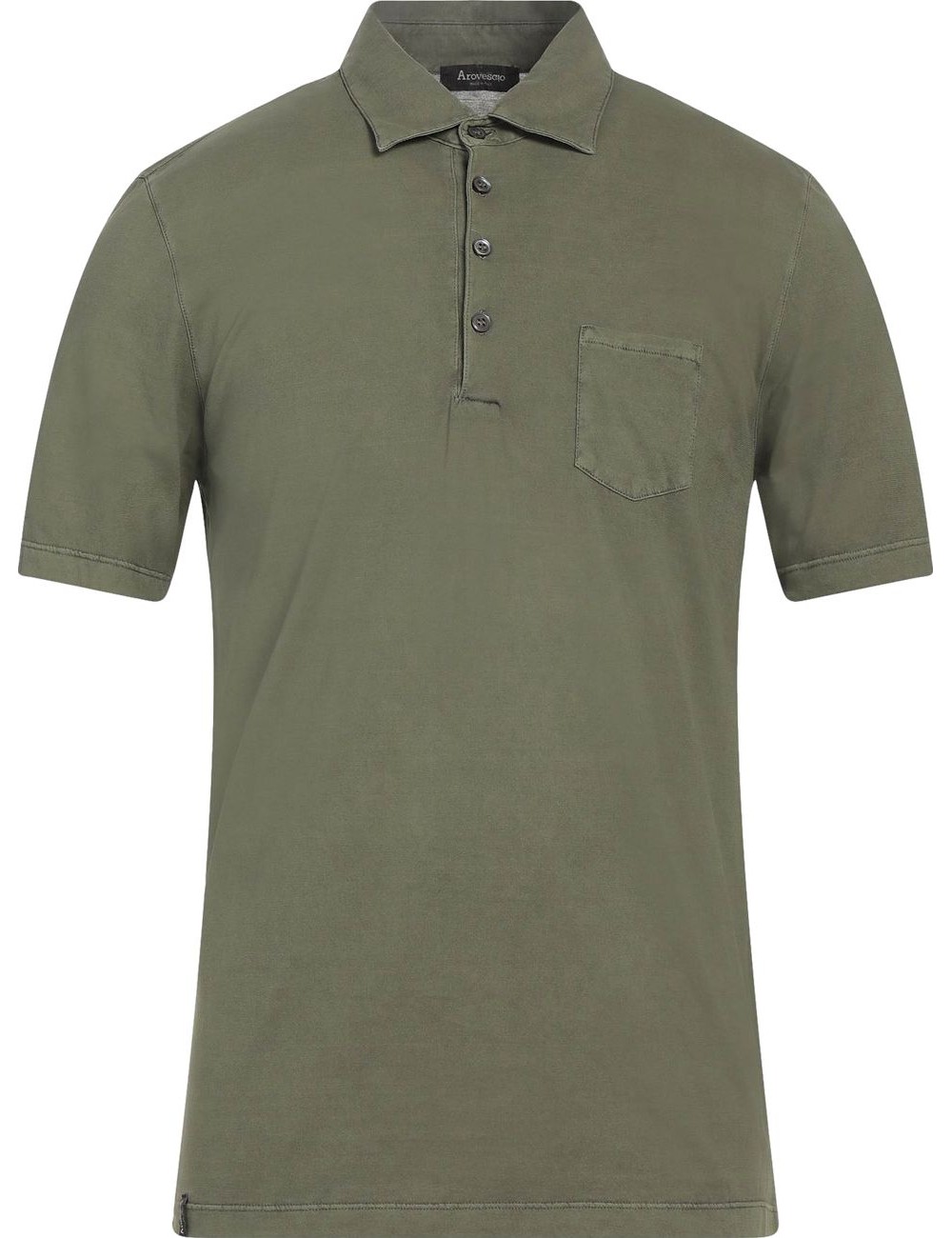 Arovescio polo ice cotton extarfino verde | Ego Madrid tienda oficial