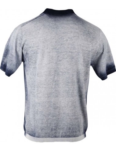 Arovescio polo reversible azul dye air brush | Ego Madrid 2