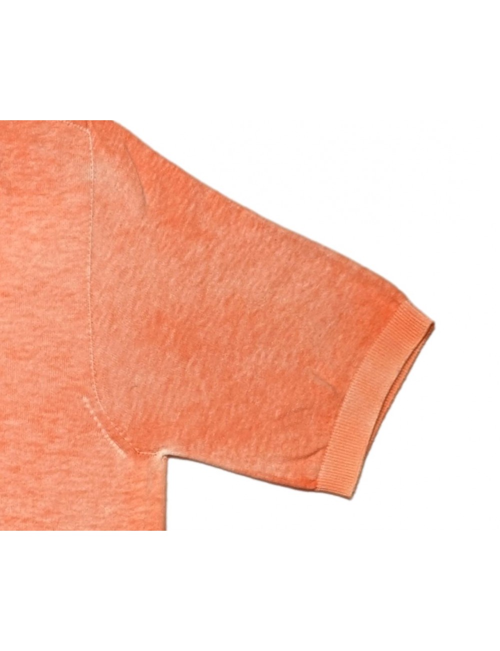Arovescio polo reversible naranja coral dye air brush | Ego Madrid