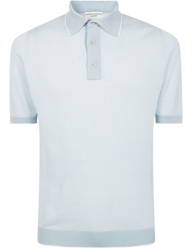 FILIPPO DE LAURENTIIS polo manga corta azul cielo | Ego Madrid