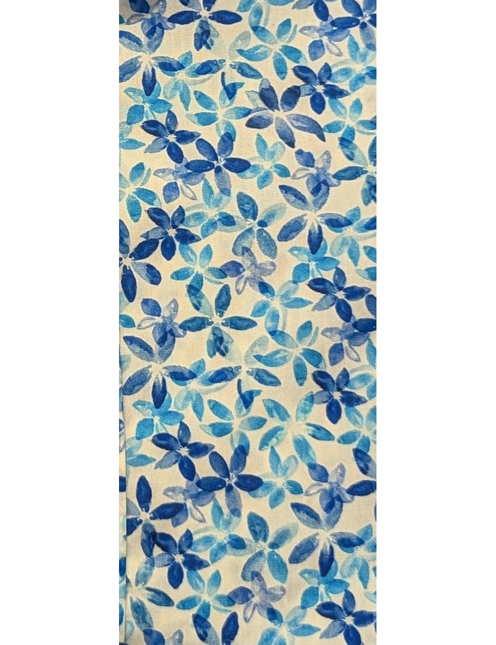 ALTEMFLOWER camisa estampado floral azul fondo blanco