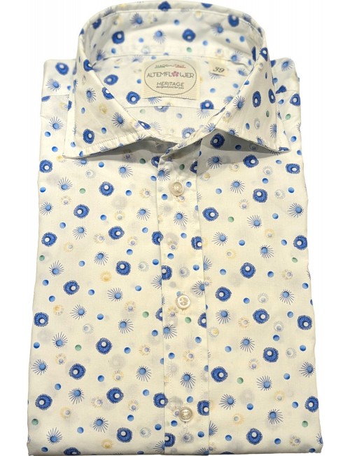 ALTEMFLOWER camisa fondo blanco estampados Supernova