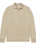 ZANONE polo manga larga IceCotton beige sabbia