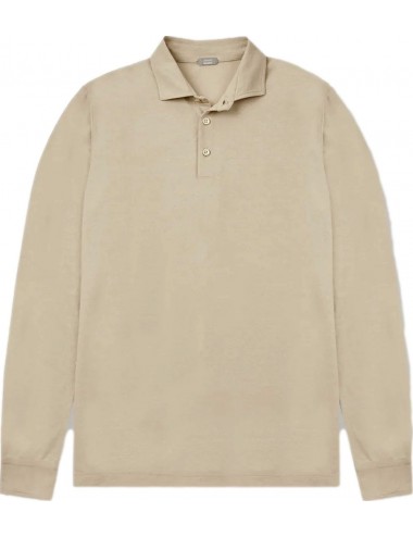 Almirante Seis Madrid |ZANONE polo manga larga IceCotton sabbia