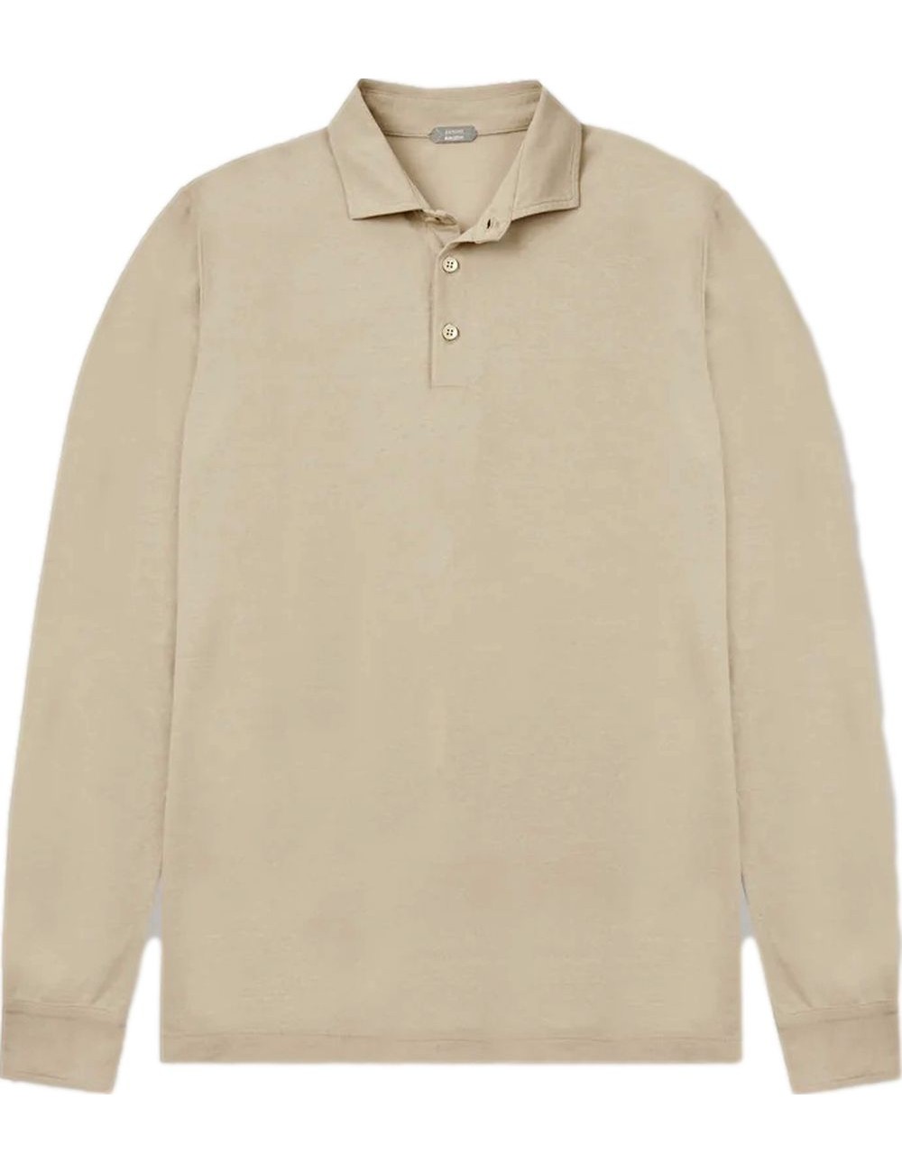 Almirante Seis Madrid |ZANONE polo manga larga IceCotton sabbia
