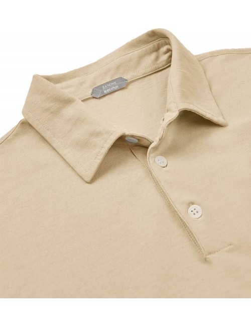 Almirante Seis Madrid |ZANONE polo manga larga IceCotton sabbia